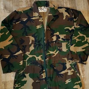Vintage Duck Bay Camo Coveralls
